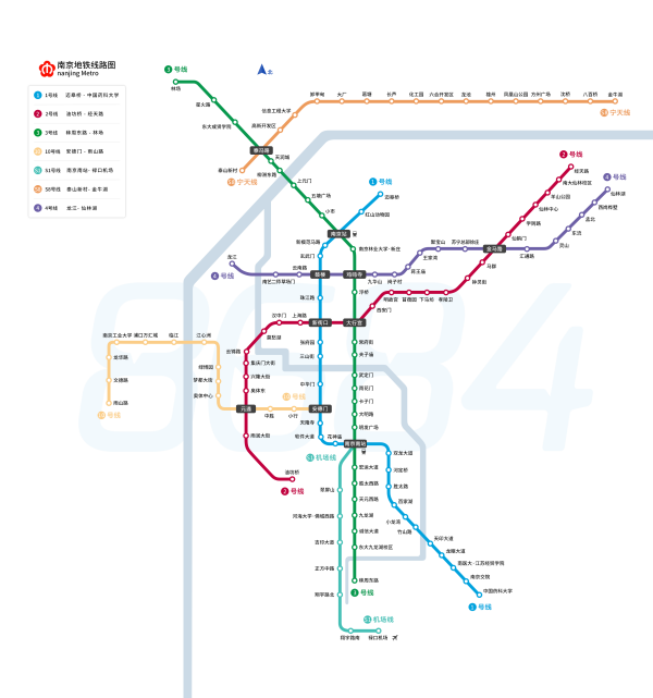 南京地鐵最新線路圖概覽，全面解析城市軌道交通發(fā)展脈絡(luò)