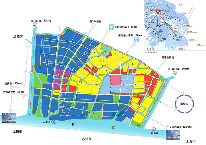 南通港閘區(qū)未來藍圖揭秘，最新規(guī)劃圖詳解